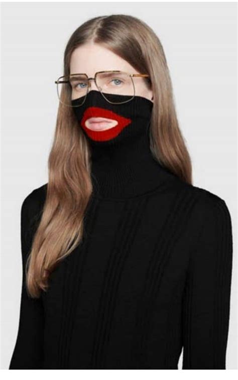 prada x gucci turtleneck|gucci black face jumper.